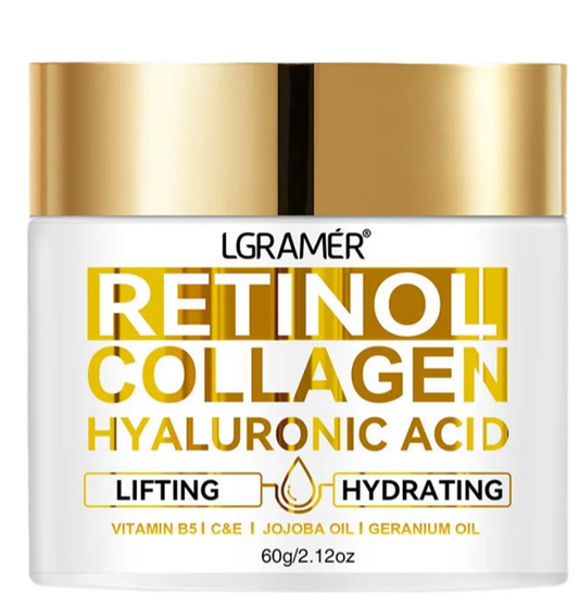 Kräm för ansiktet med Retinol och Kollagen